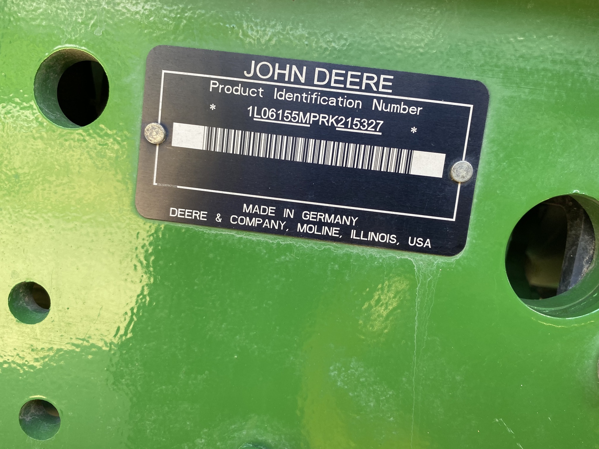 2024 John Deere 6155M Image 9