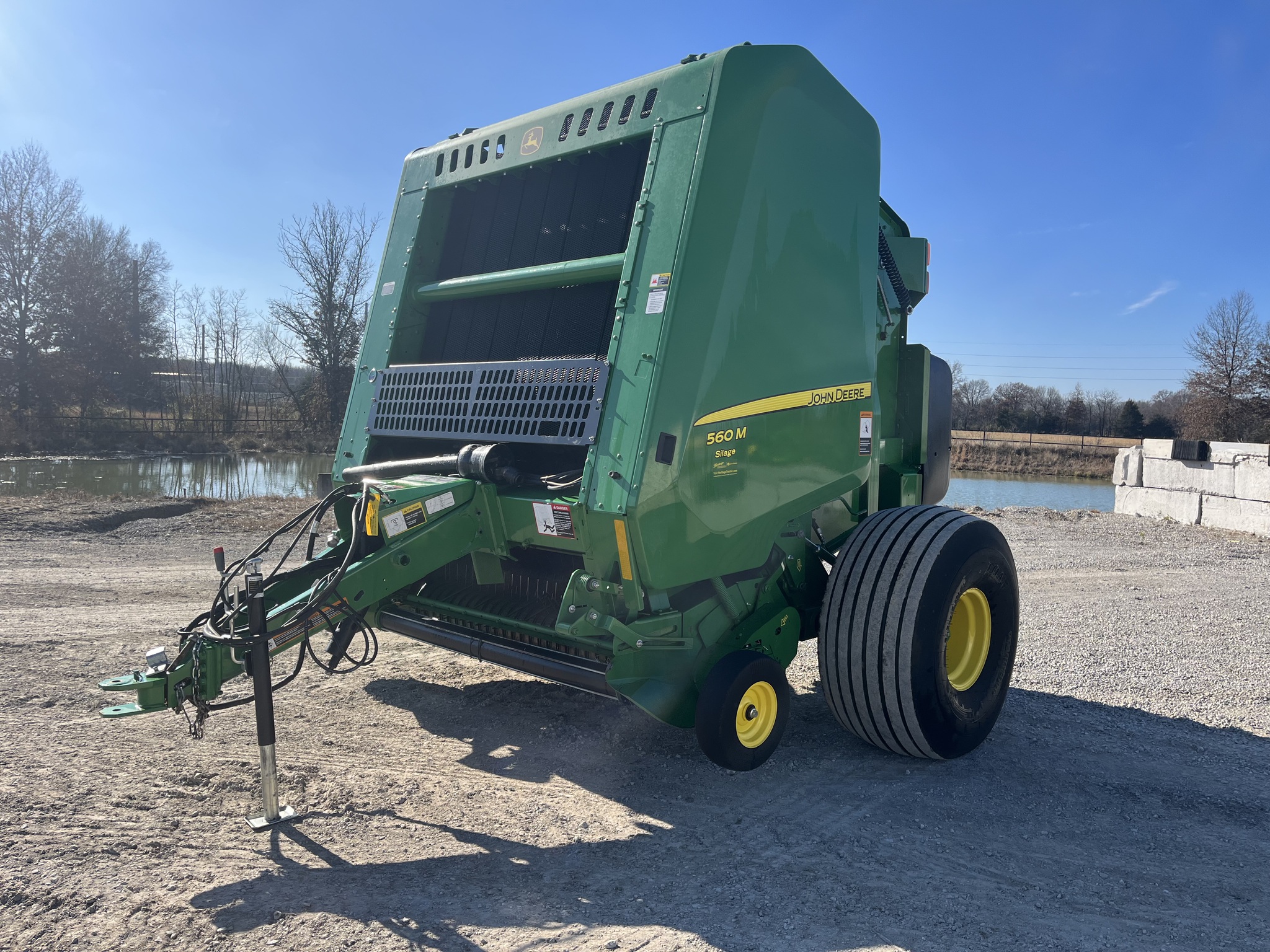  2023 John Deere 560M at Heritage Tractor in Clinton, MO