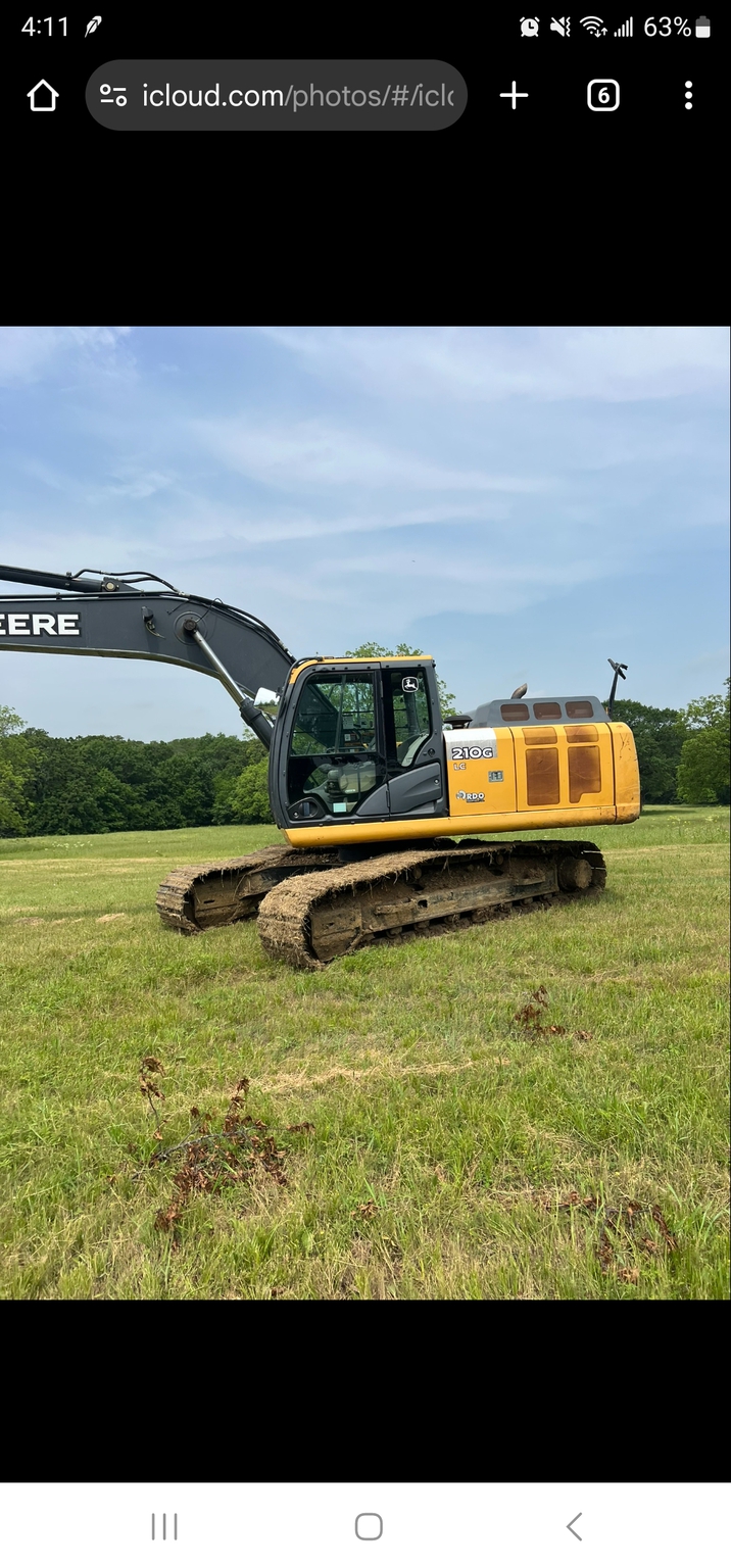 2018 John Deere 210G LC Image 1