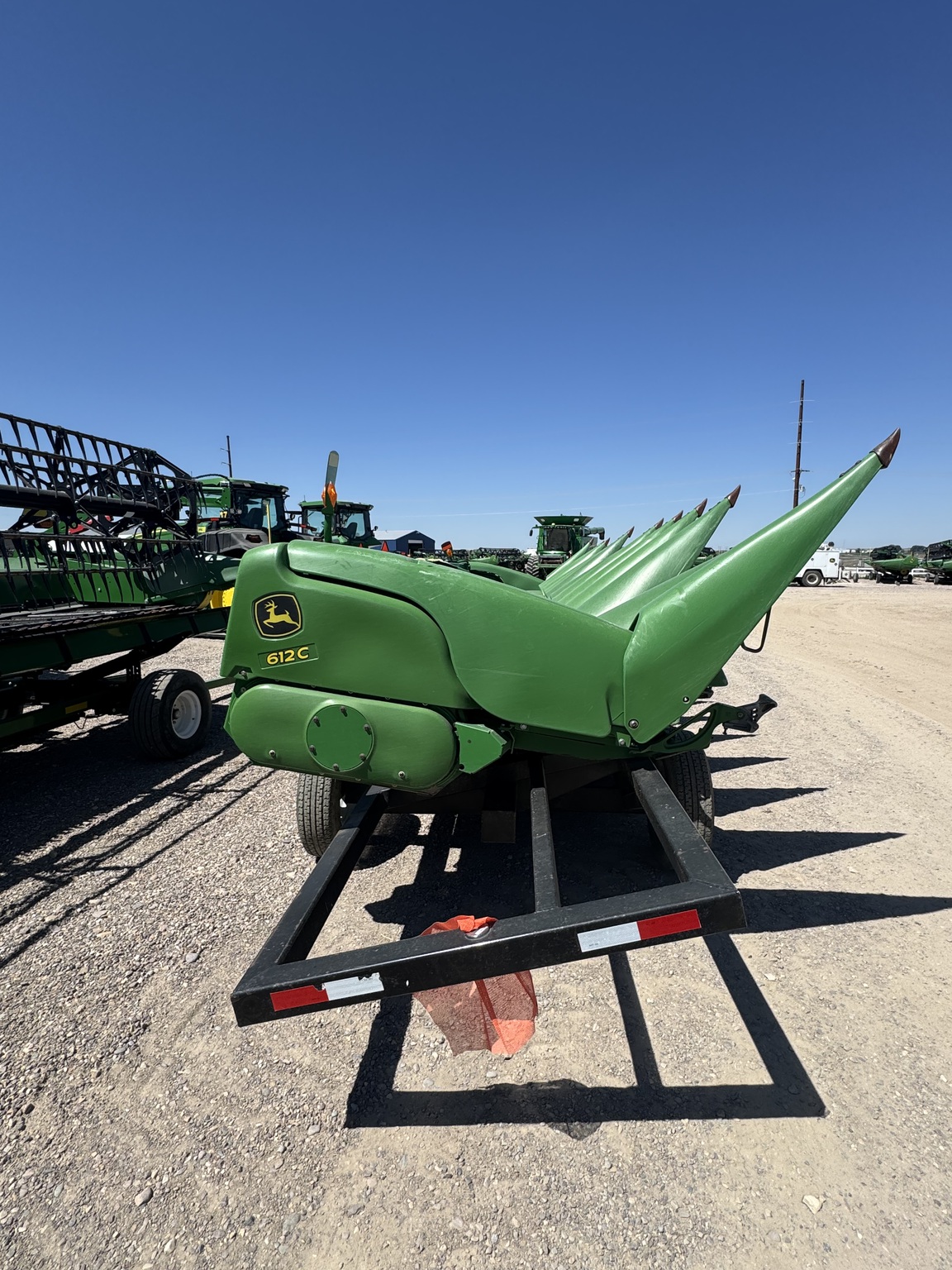 2011 John Deere 612C Image 4