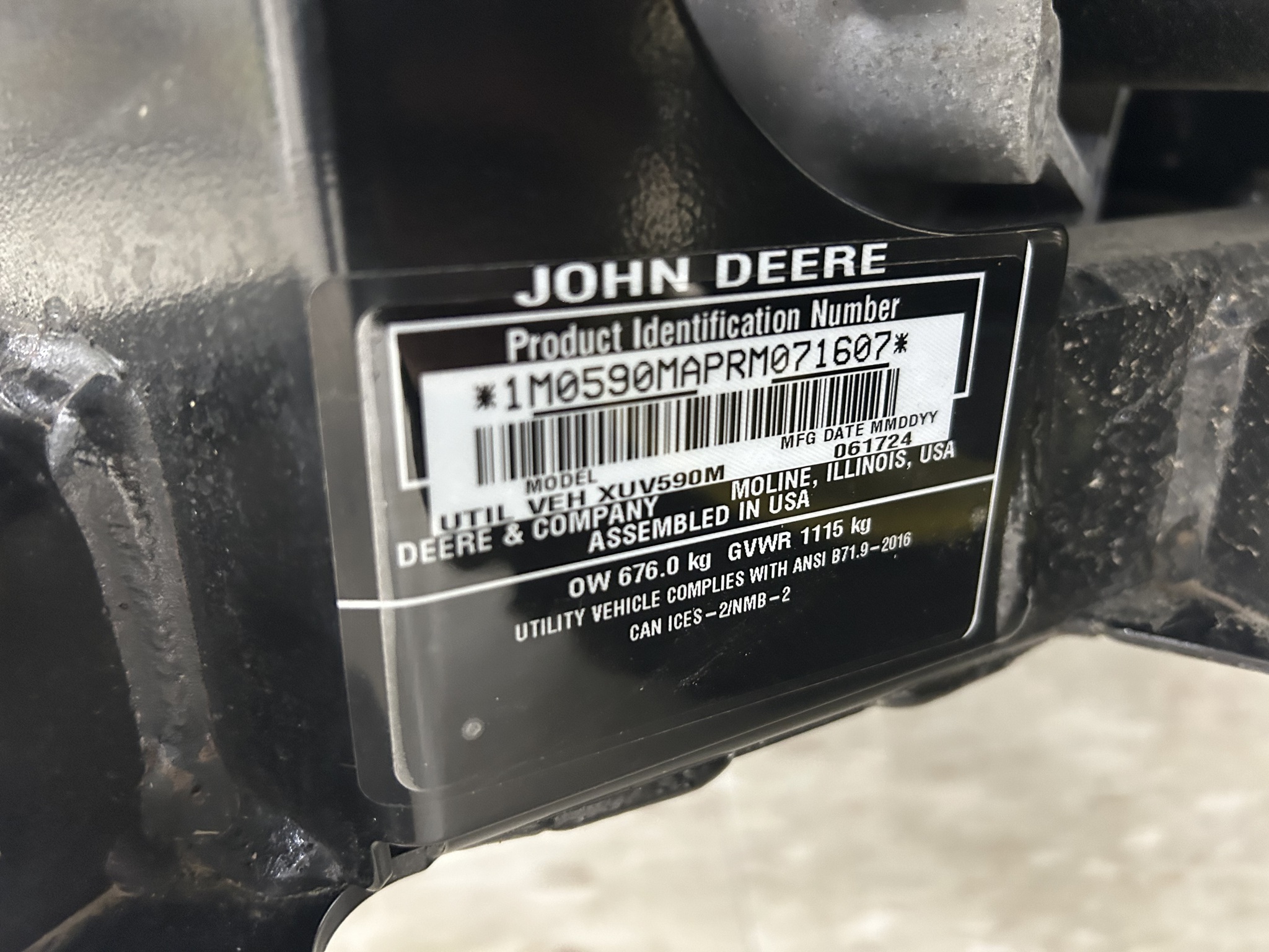 2024 John Deere 590M Image 11