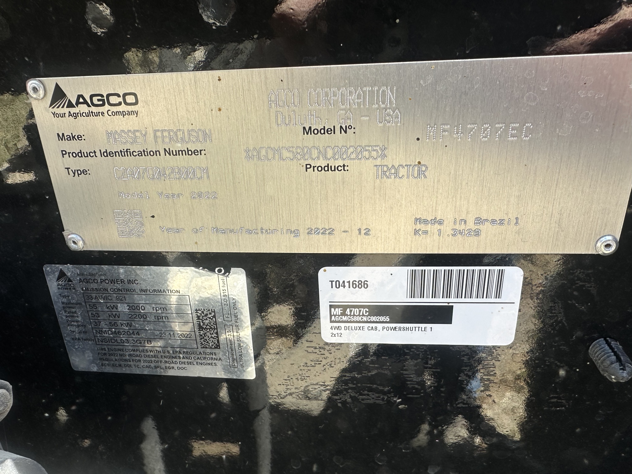 2022 Massey Ferguson 4707 Image 19
