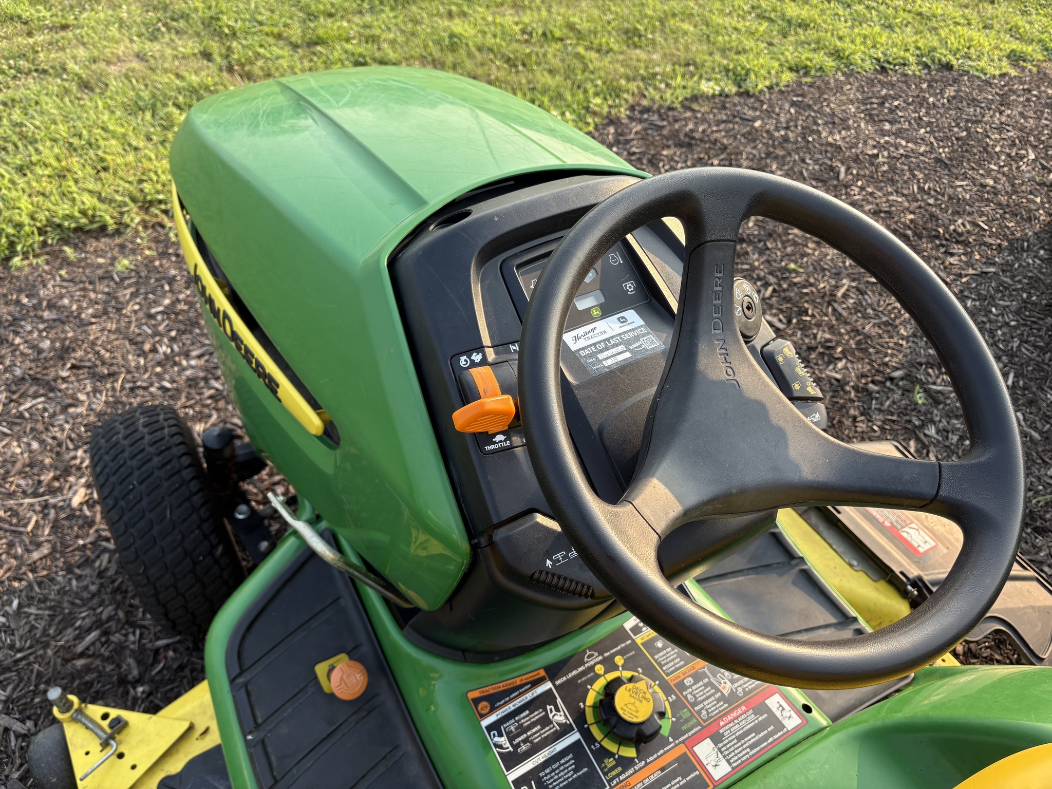  2012 John Deere X530 at Heritage Tractor in Bloomington, IL