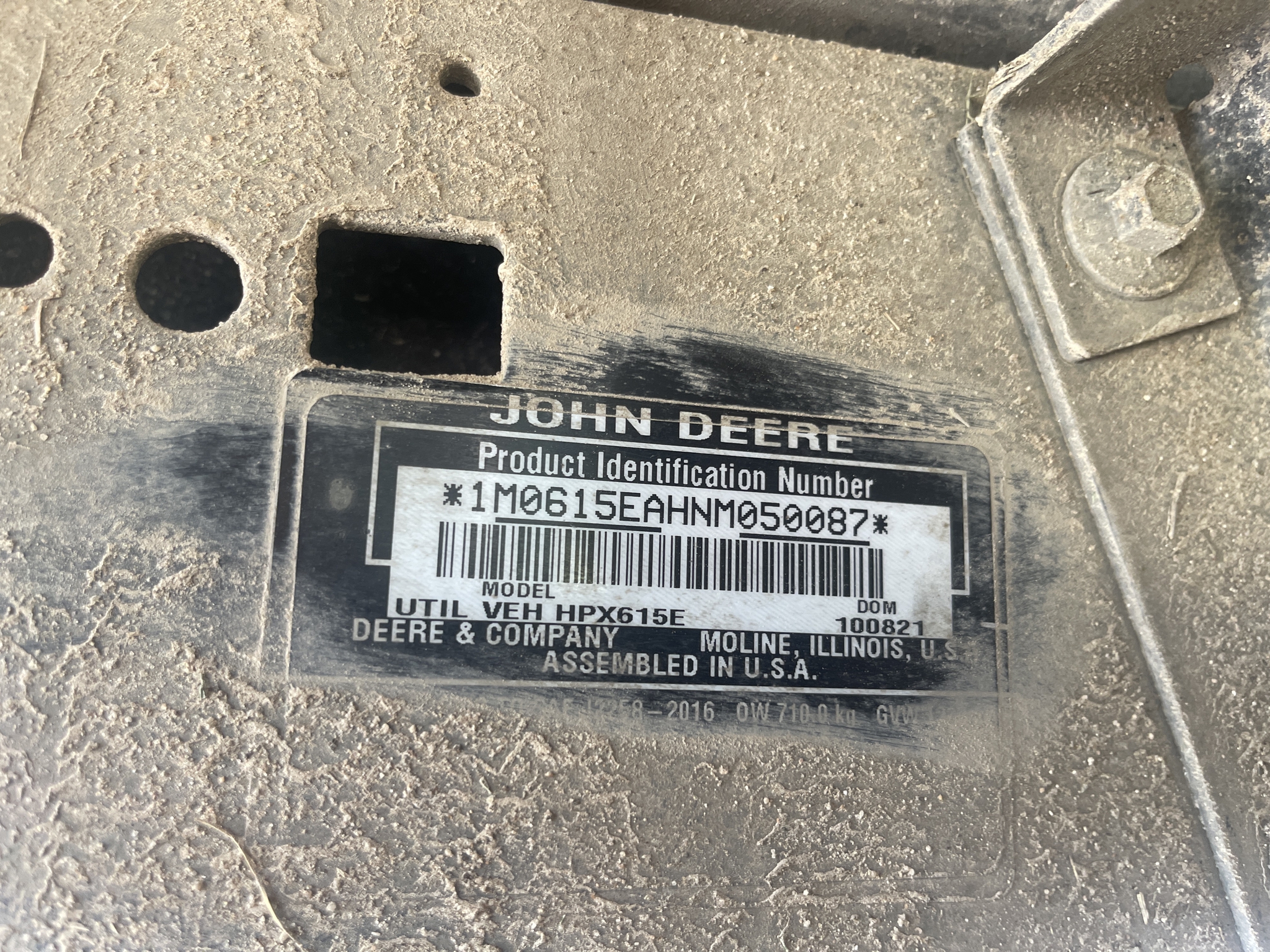 2021 John Deere HPX615E Image 16