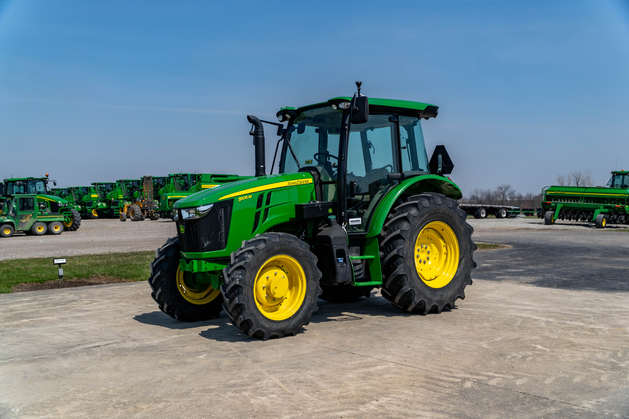Used 2023 John Deere 5105M Utility Tractors at Koenig Equipment in Anna, OH - PhotoXL0