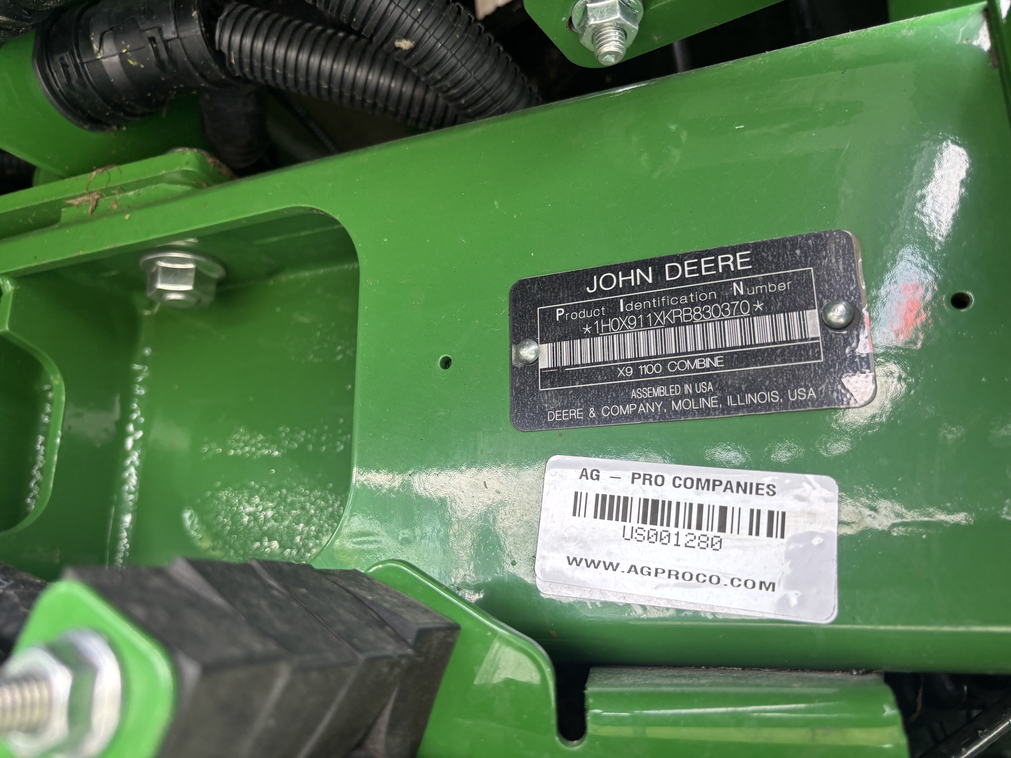 2024 John Deere X9 1100 Image 7