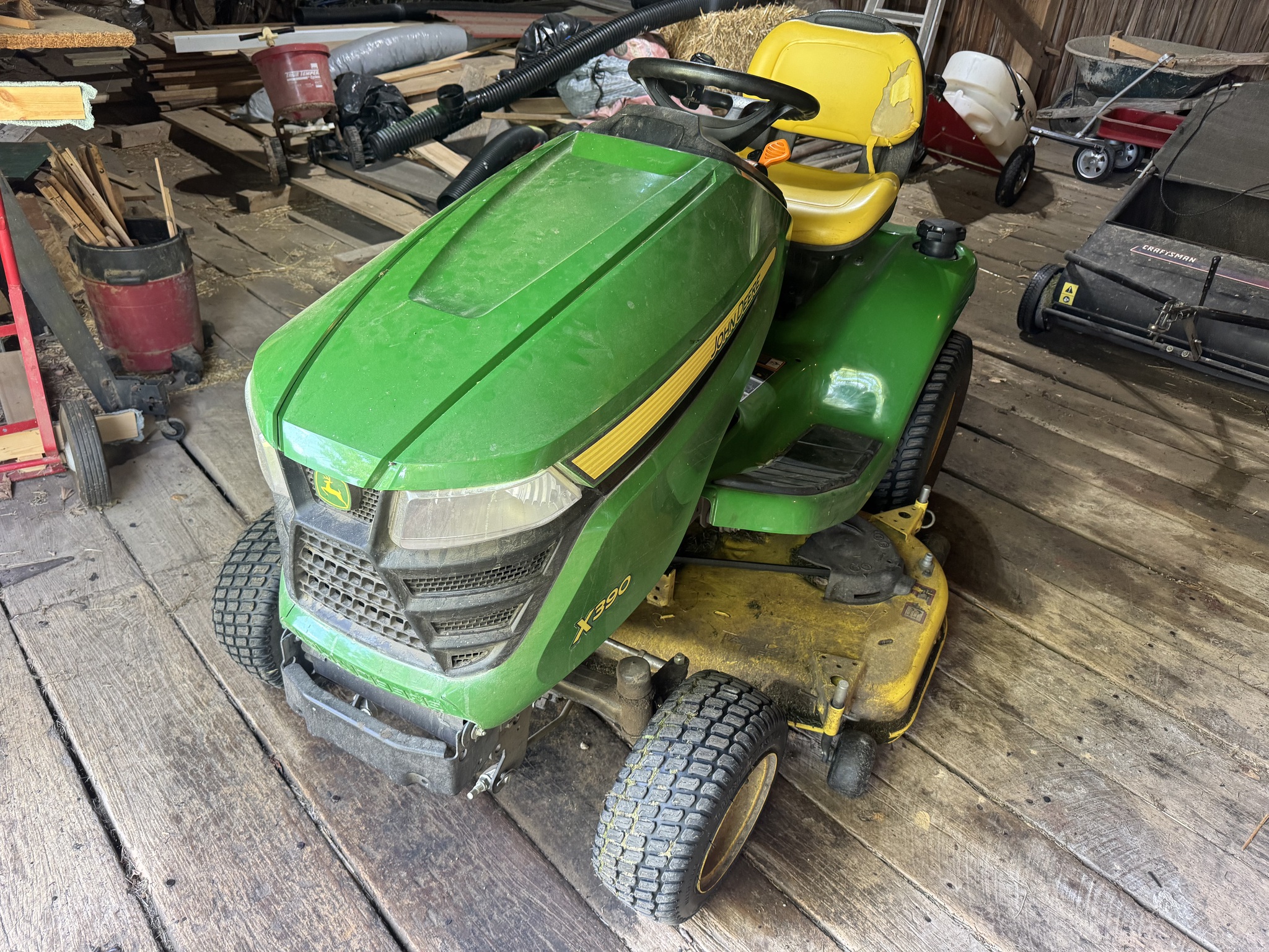 2017 John Deere X390 Image 2