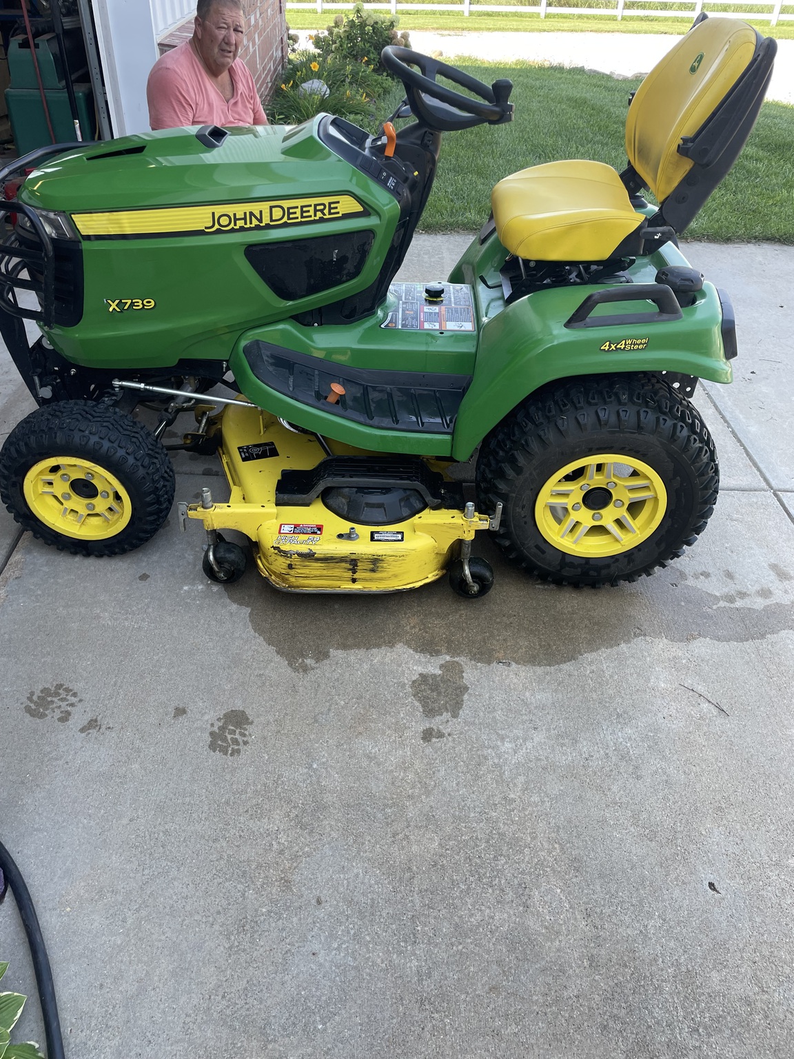 2021 John Deere X739 Image 6