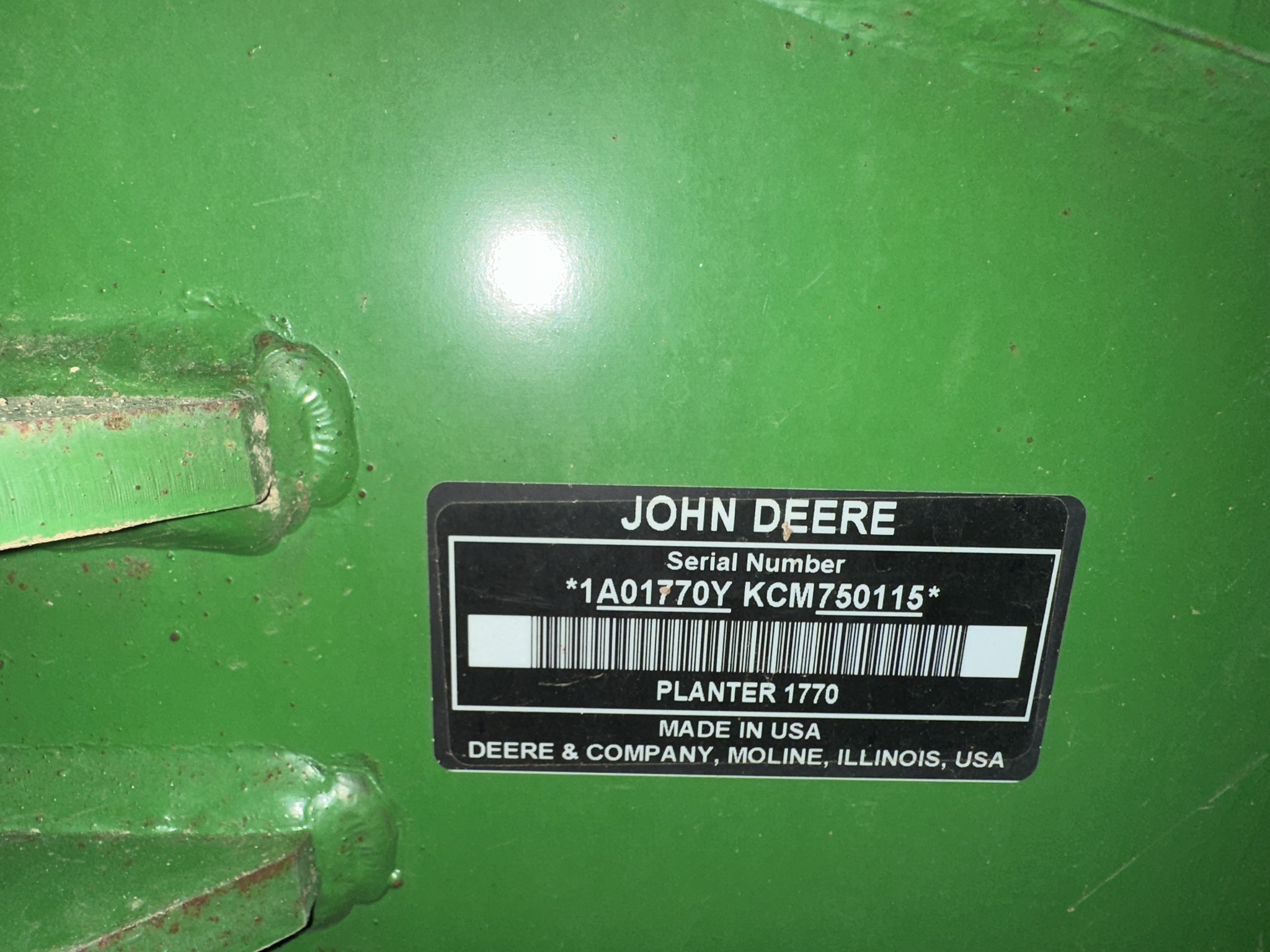 2012 John Deere 1770NT Image 13