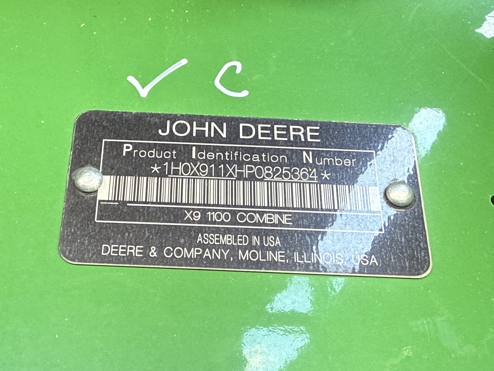 2023 John Deere X9 1100 Image 48