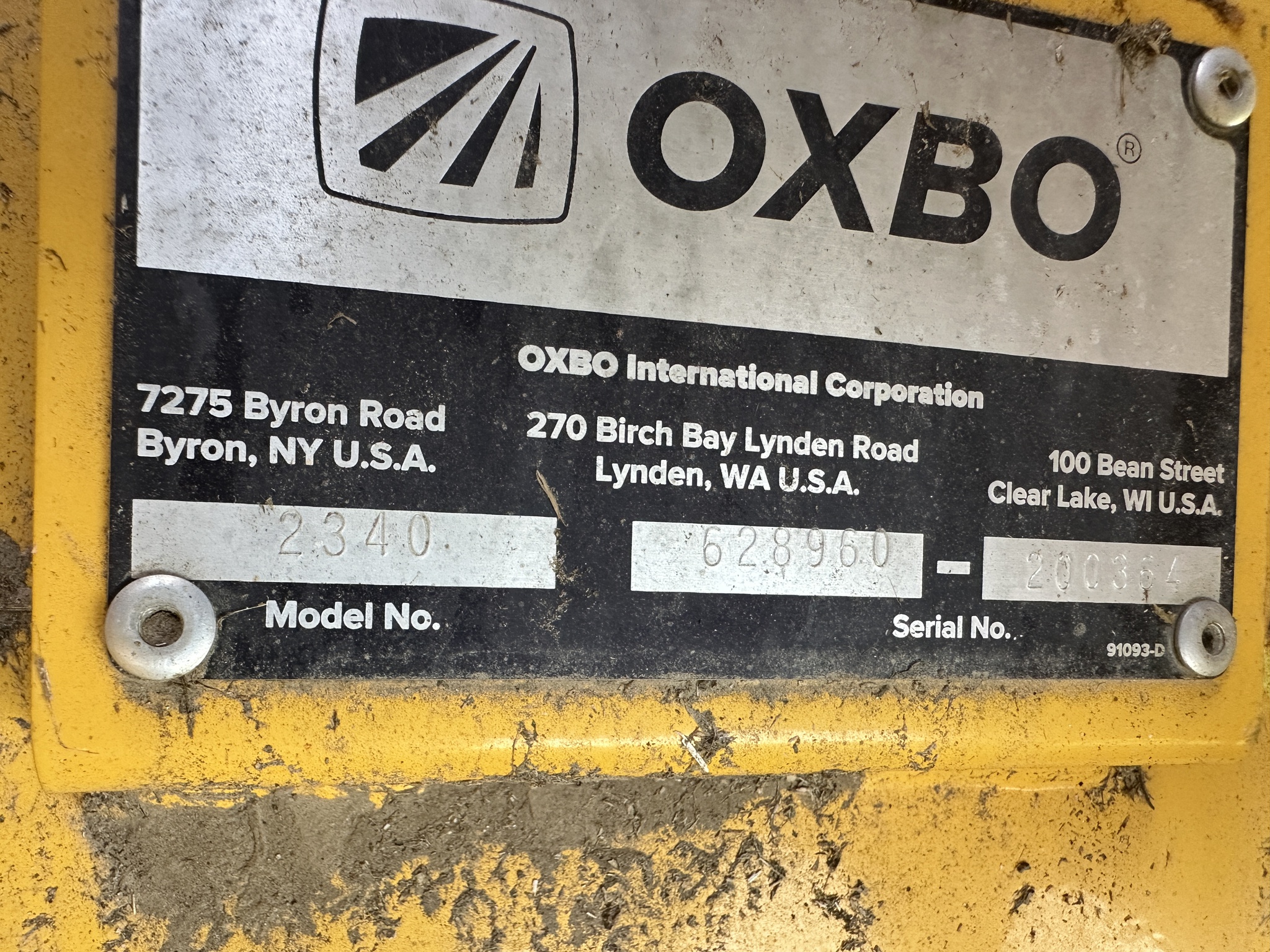 2021 Oxbo 2340 Image 9