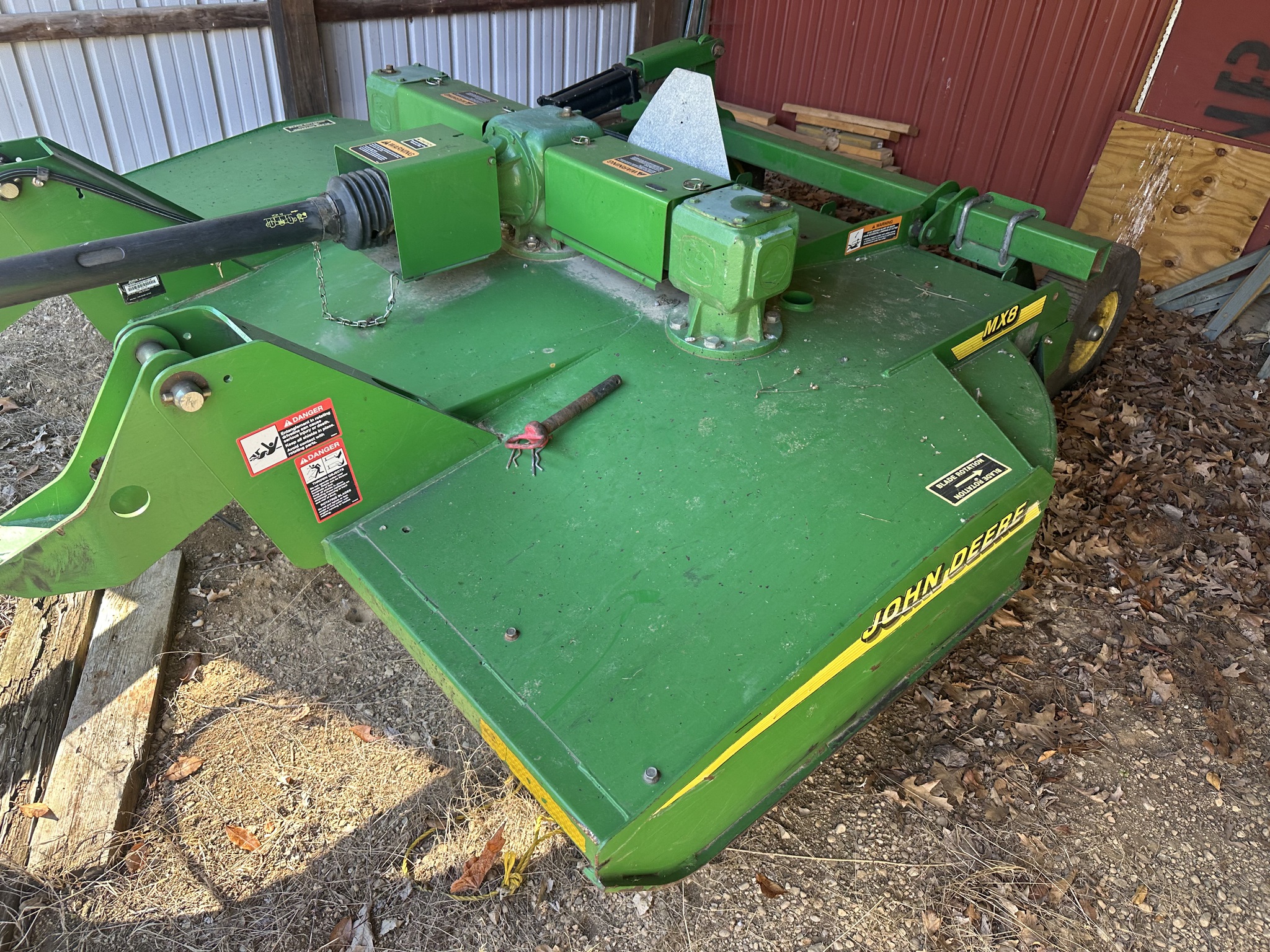 2008 John Deere MX8 Image 4