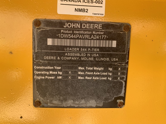 2024 John Deere 544 P