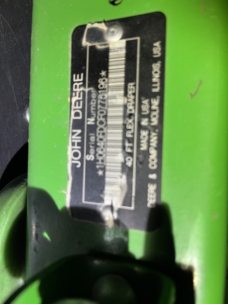 Used 2015 John Deere 640FD Combine Platforms at Koenig Equipment in Greensburg, IN - Photo9