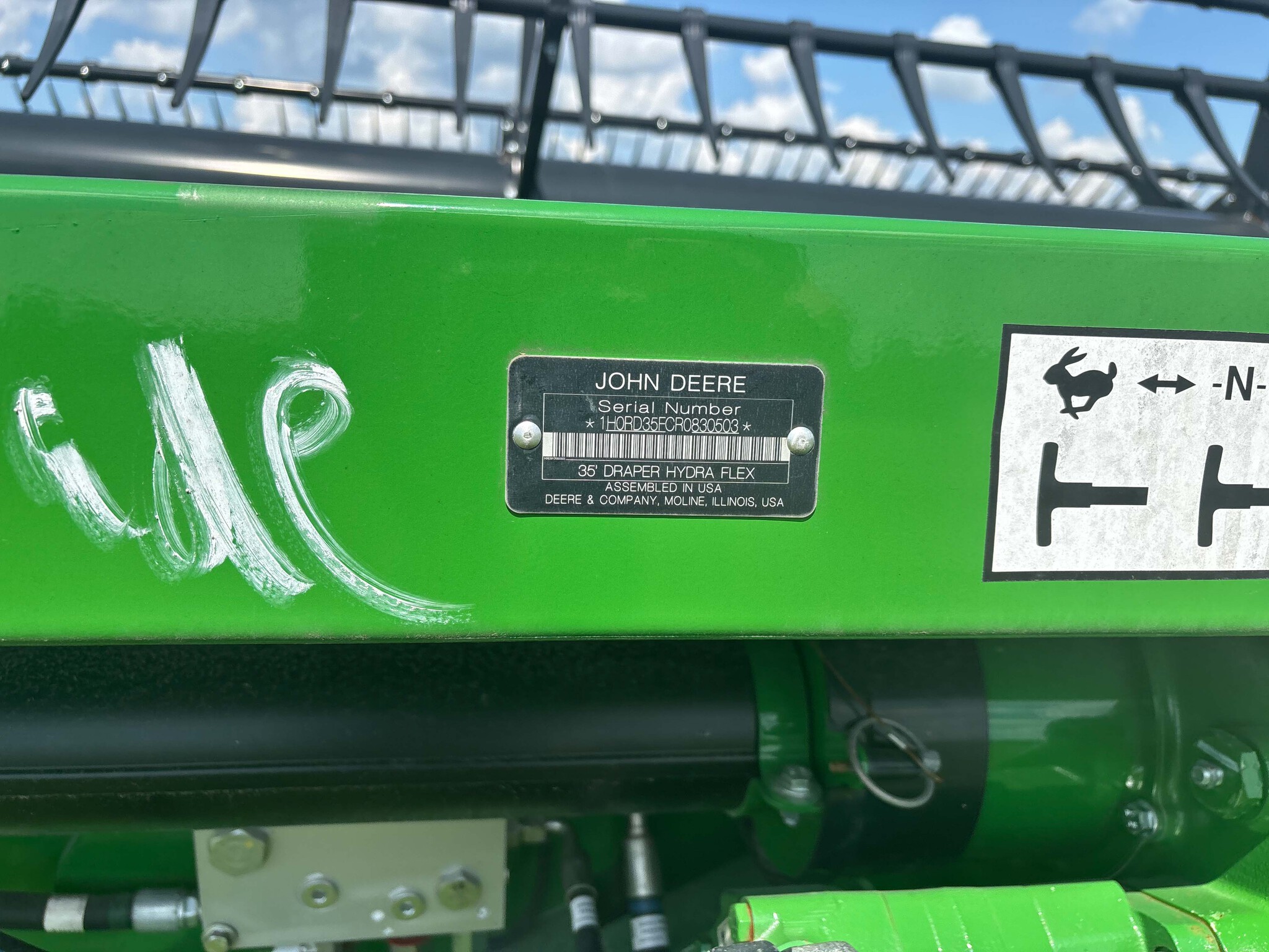 Used 2024 John Deere RD35F Combine Platforms at Koenig Equipment in Anna, OH - PhotoXL19