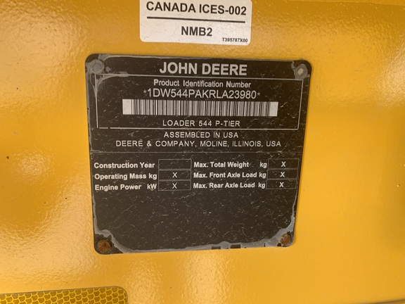 2024 John Deere 544 P