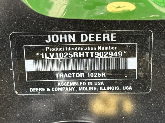 2026 John Deere 1025R