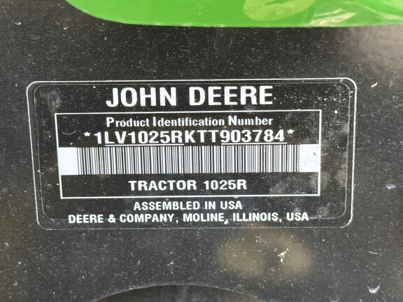 2026 John Deere 1025R