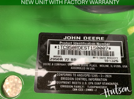 Photo of 2026 John Deere Z950R