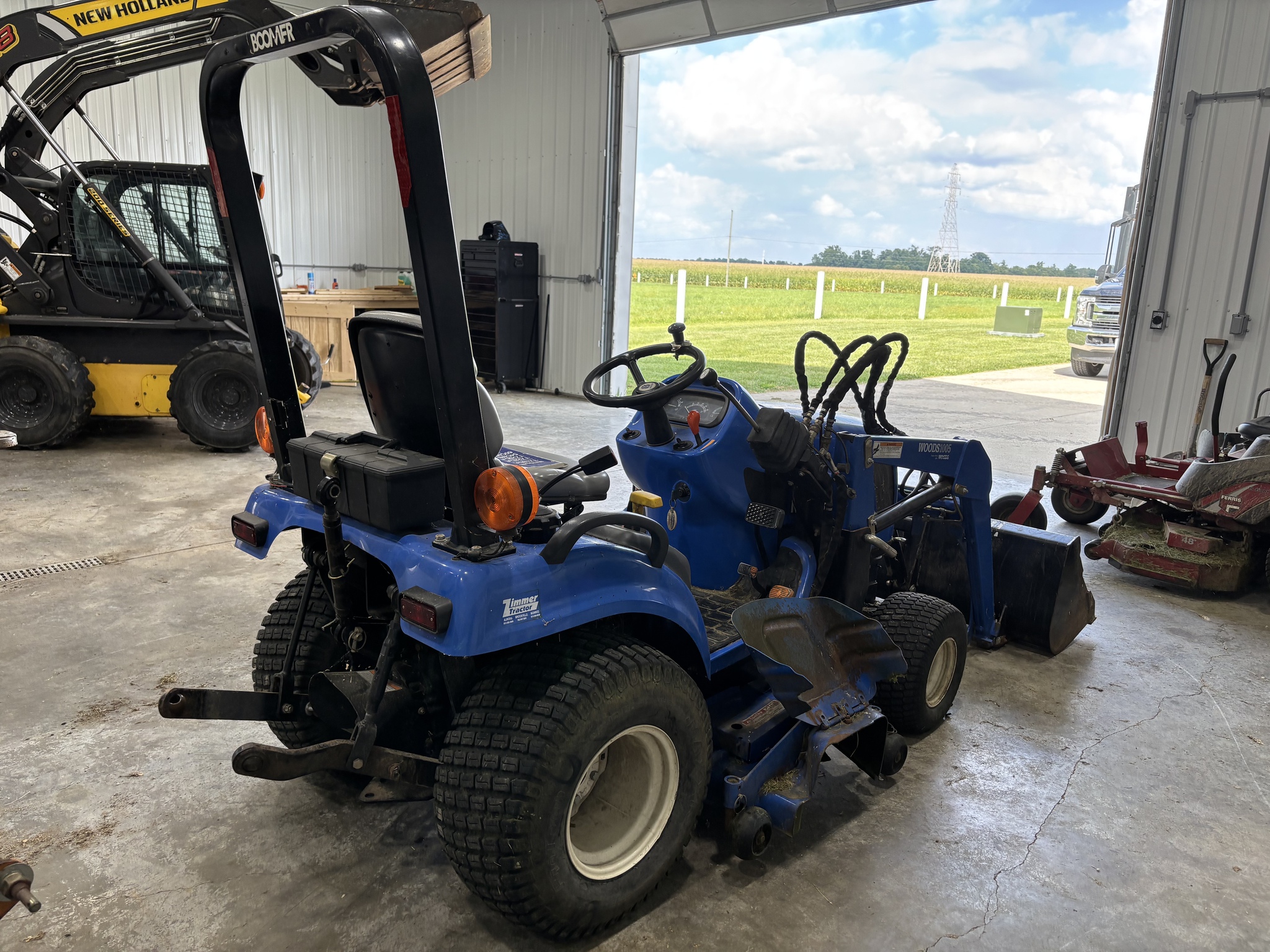 Used 2006 New Holland TZ22DA Compact Utility Tractors at Koenig Equipment in Oxford, OH - PhotoXL5