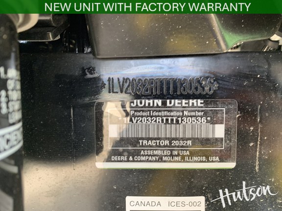 Photo of 2026 John Deere 2032R