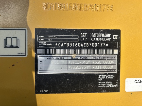 2020 Caterpillar 160AWD