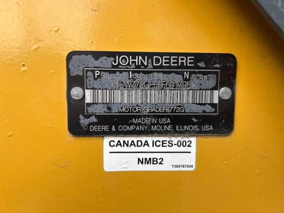 2018 John Deere 772G