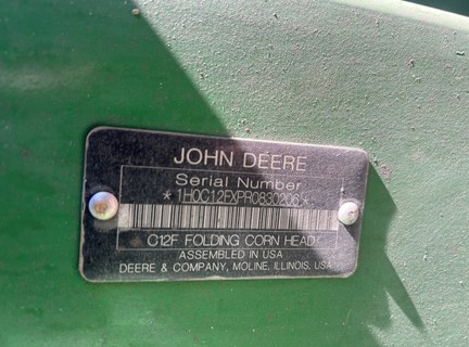 Photo of 2024 John Deere C12F
