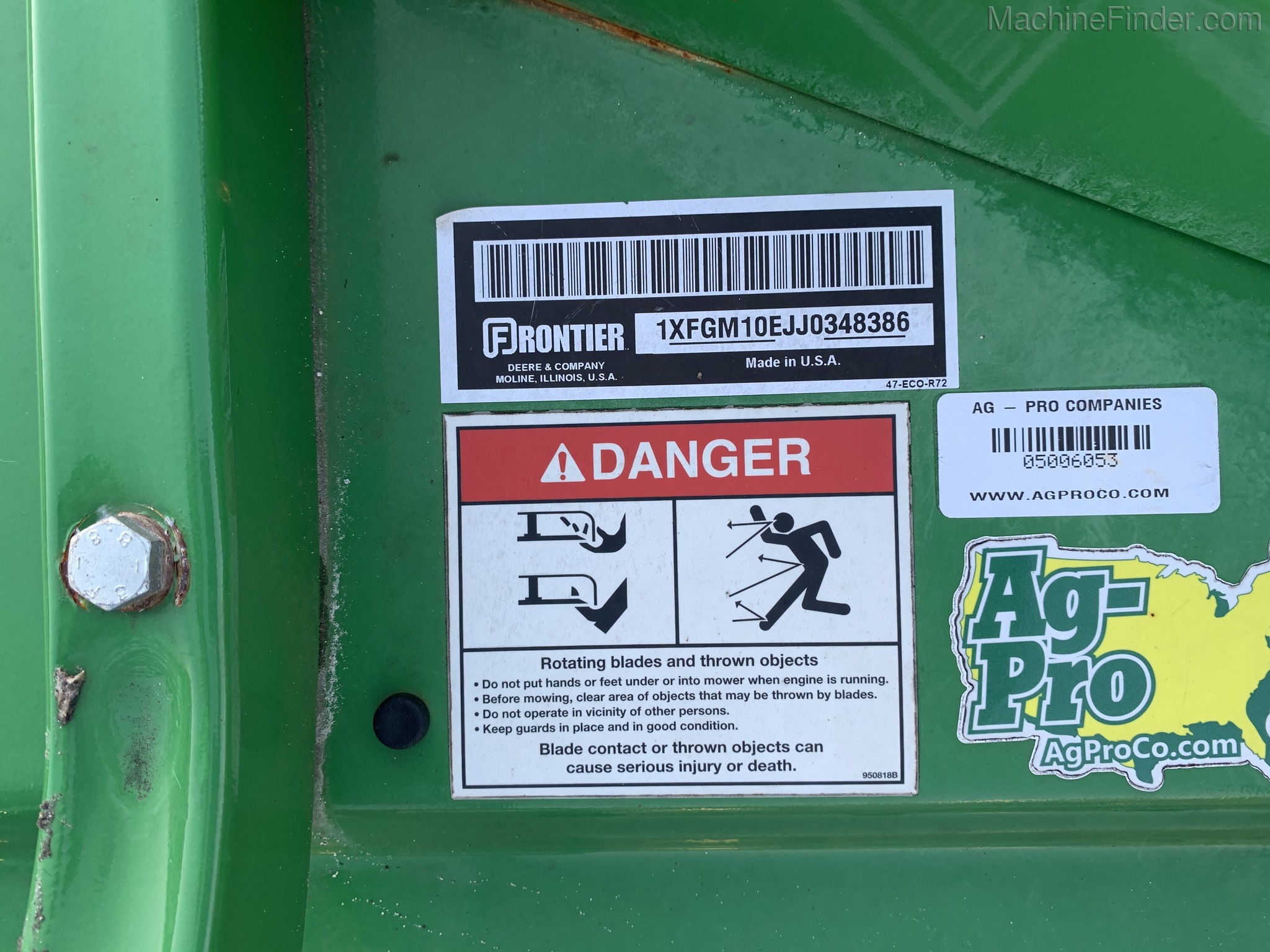 2018 Frontier GM1072E Image 6