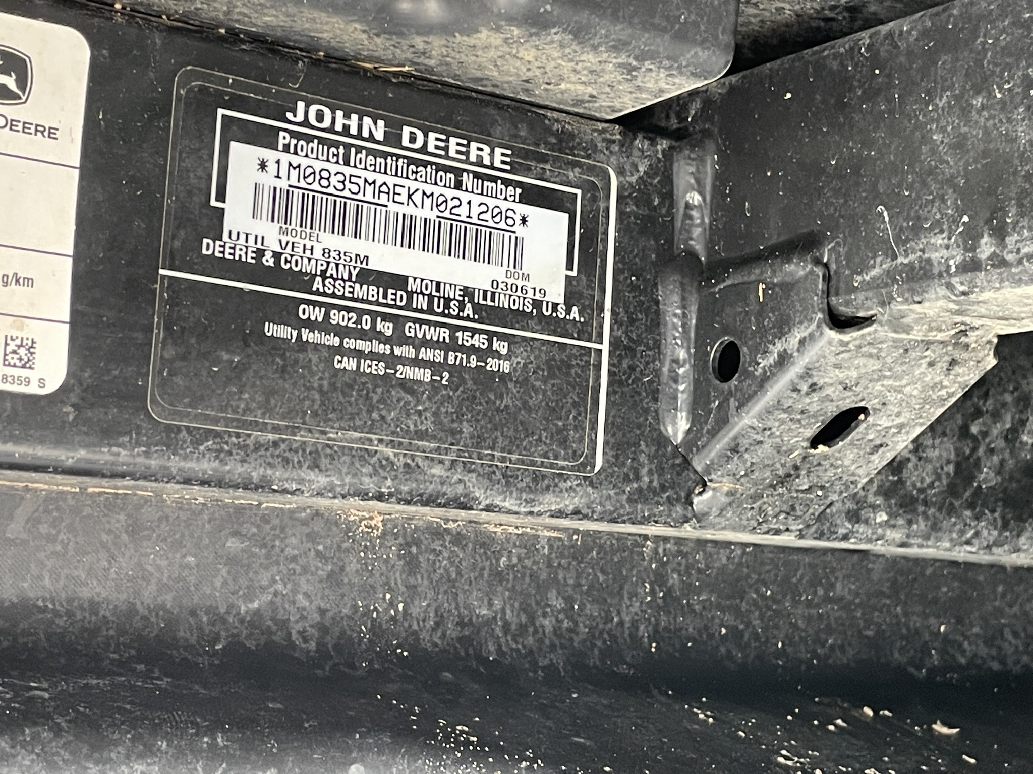  2019 John Deere XUV 835M at Heritage Tractor in Joplin, MO