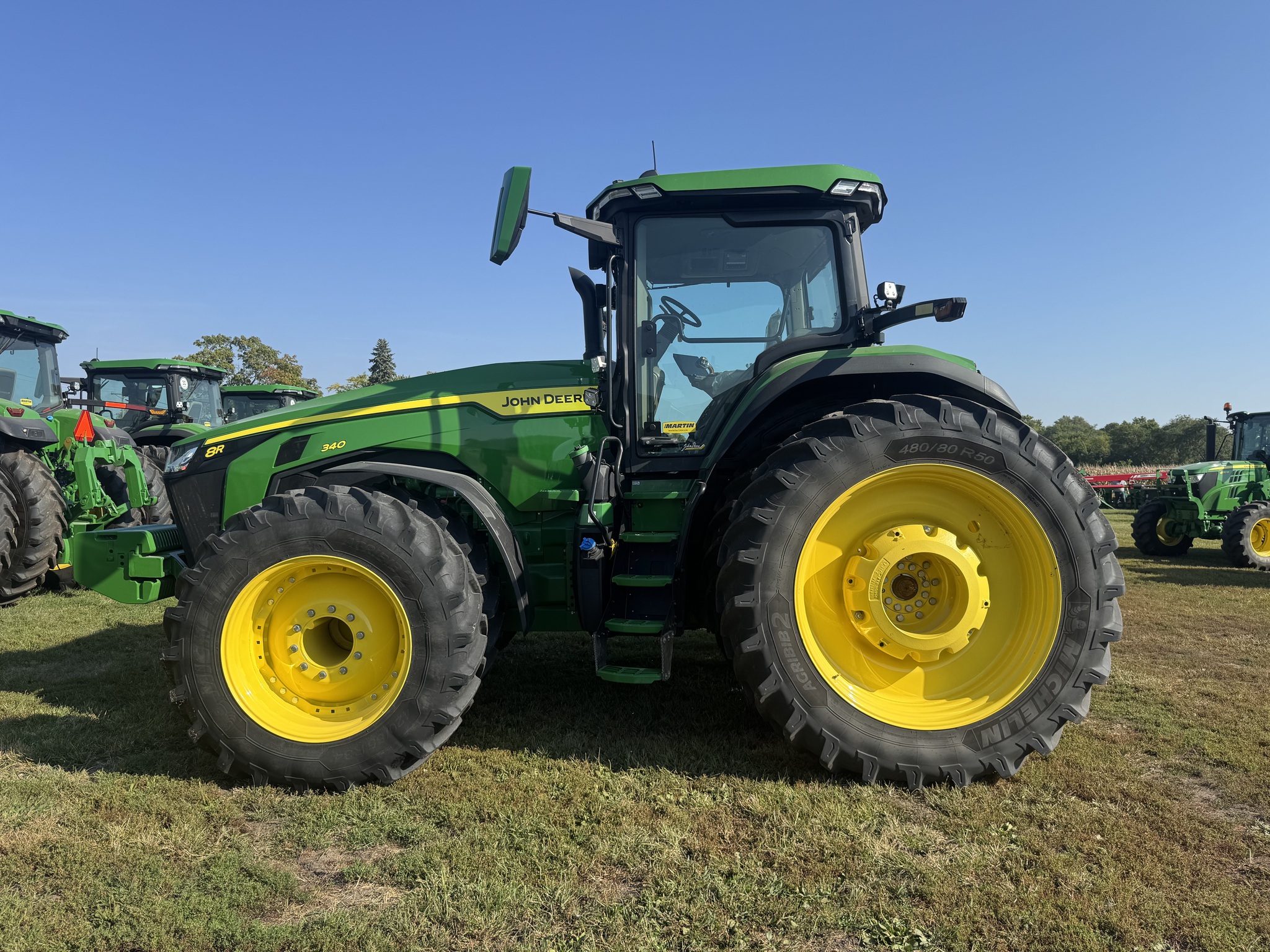  2024 John Deere 8R 340 at Heritage Tractor in Monmouth, IL