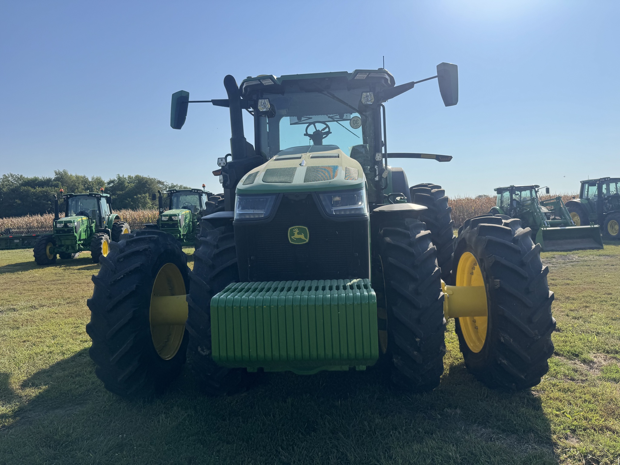  2024 John Deere 8R 340 at Heritage Tractor in Monmouth, IL