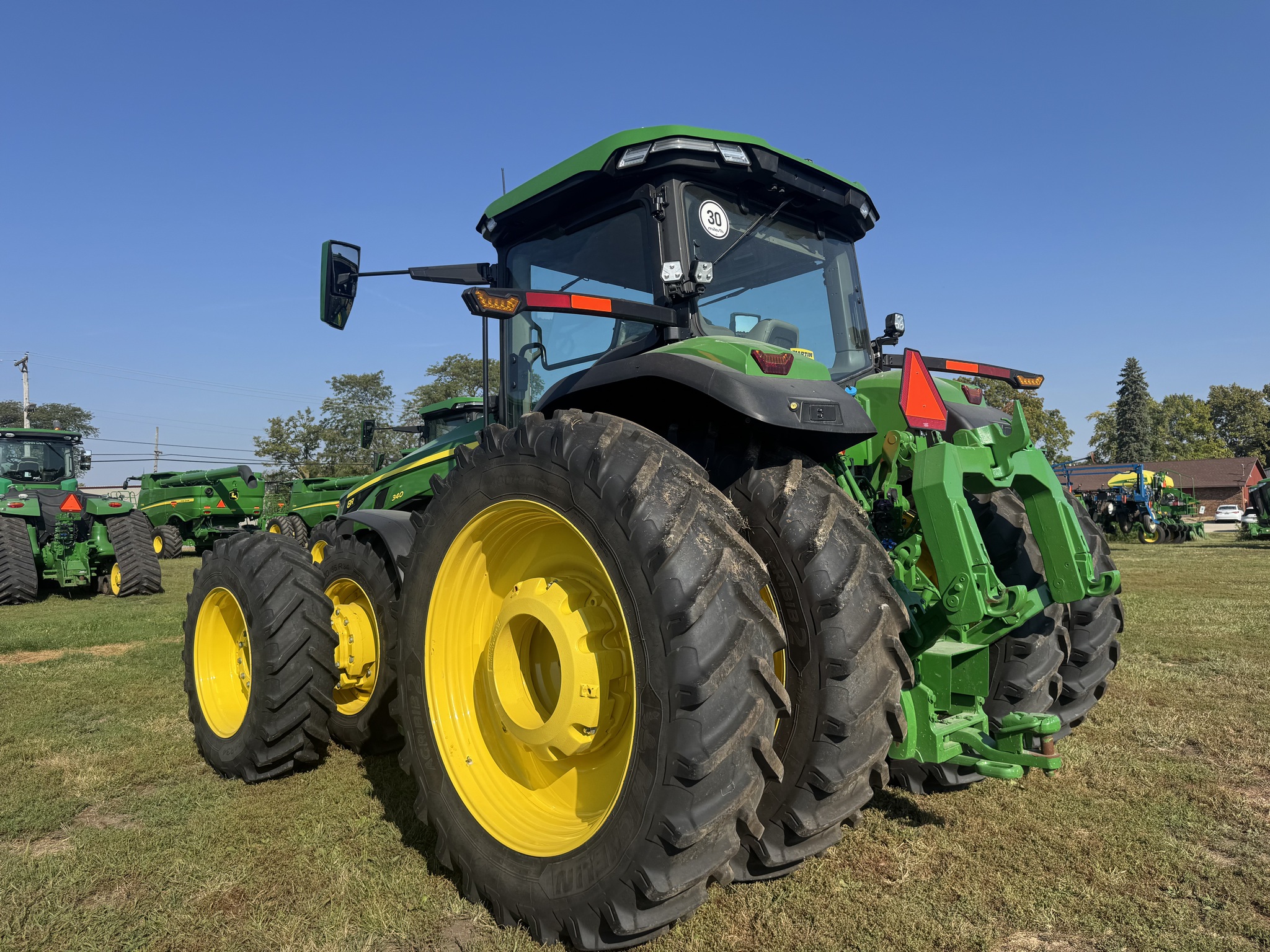  2024 John Deere 8R 340 at Heritage Tractor in Monmouth, IL