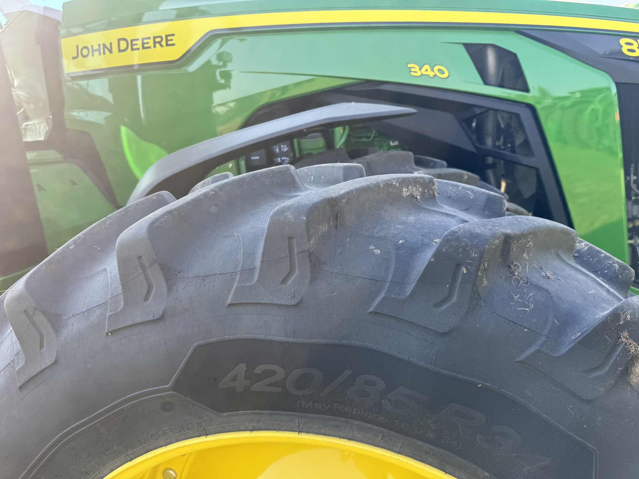  2024 John Deere 8R 340 at Heritage Tractor in Monmouth, IL