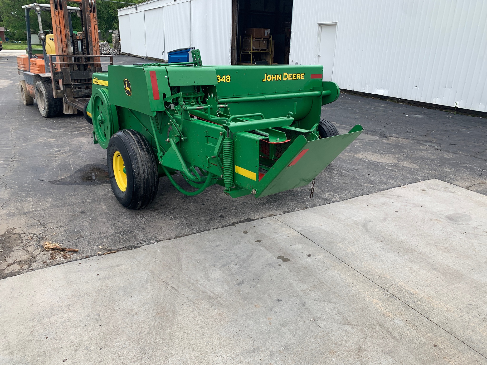  2007 John Deere 348 at Heritage Tractor in Lamar, MO