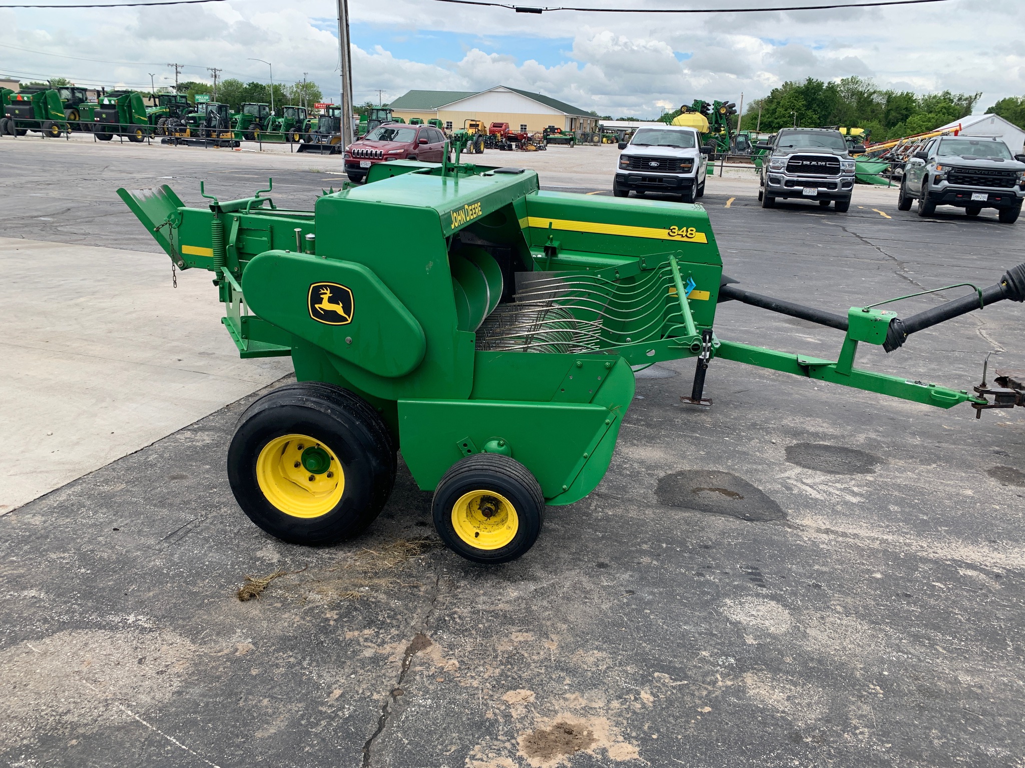  2007 John Deere 348 at Heritage Tractor in Lamar, MO