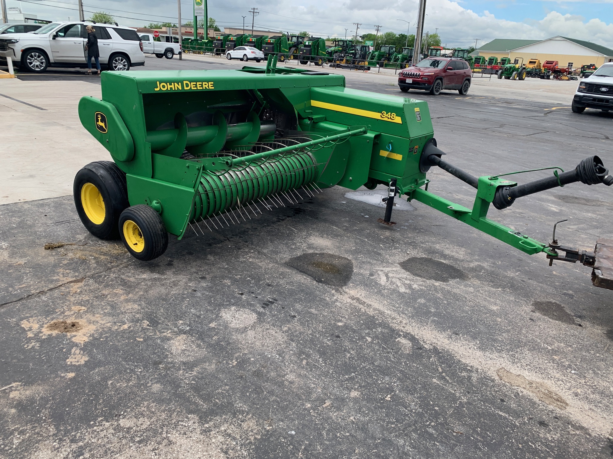  2007 John Deere 348 at Heritage Tractor in Lamar, MO