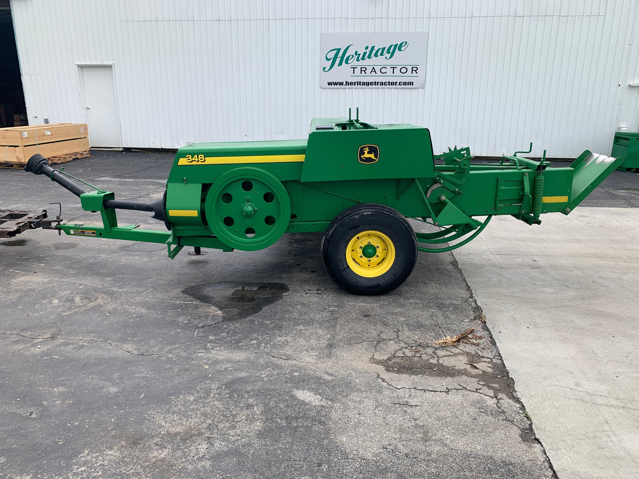  2007 John Deere 348 at Heritage Tractor in Lamar, MO