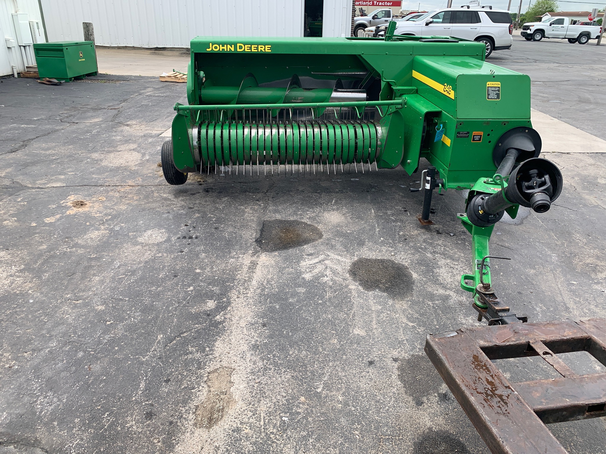  2007 John Deere 348 at Heritage Tractor in Lamar, MO