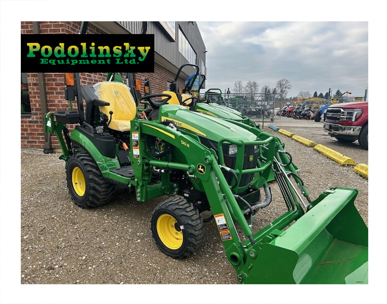 2024 John Deere 1025R TLB NEW Compact Utility Tractors