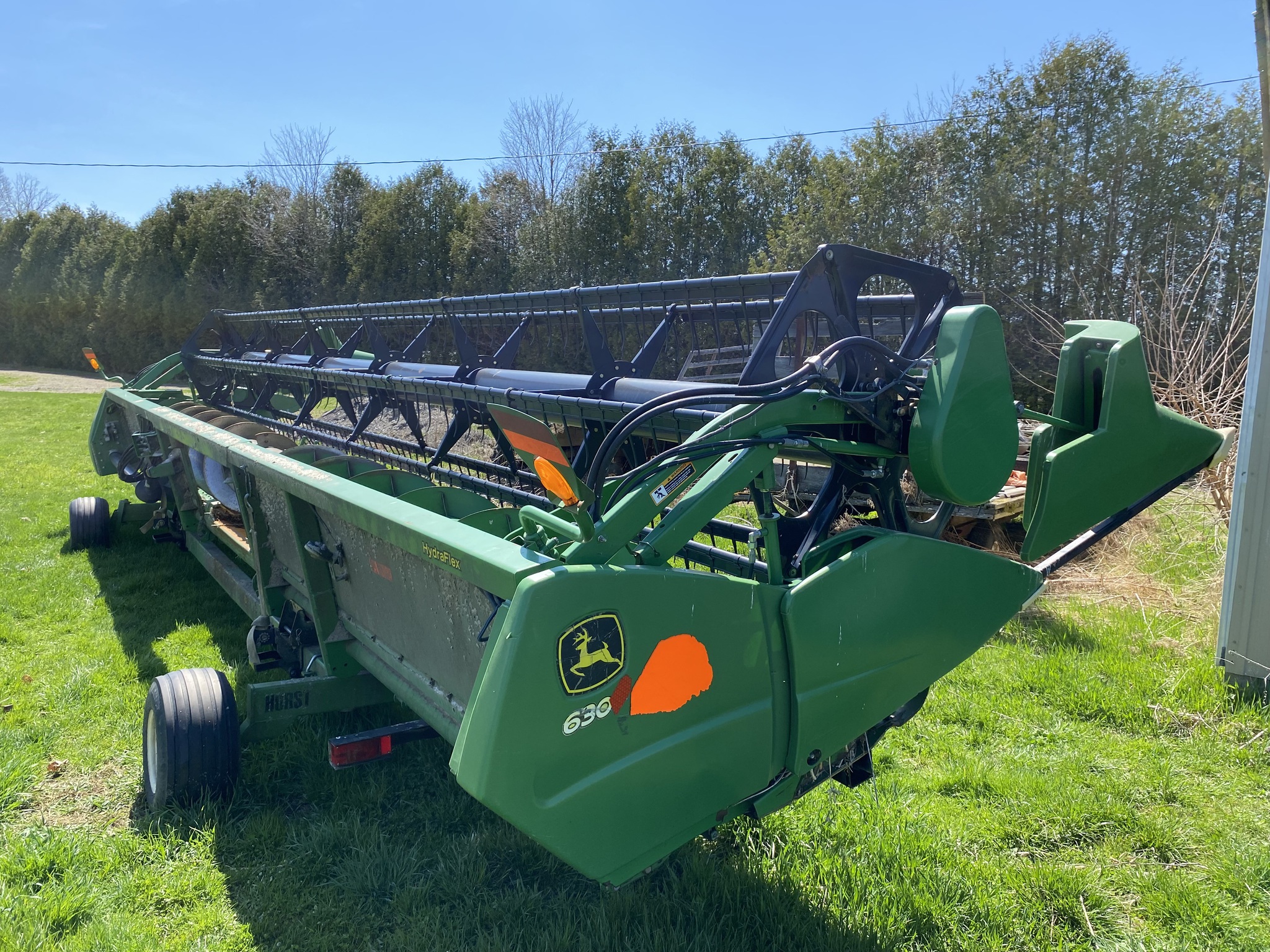 2010 John Deere 630F Image 1