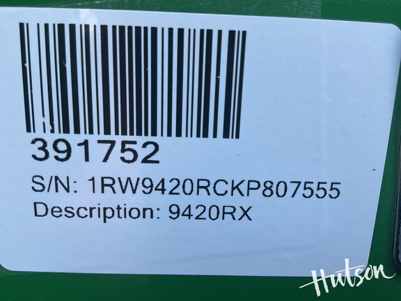 Photo of 2019 John Deere 9420RX