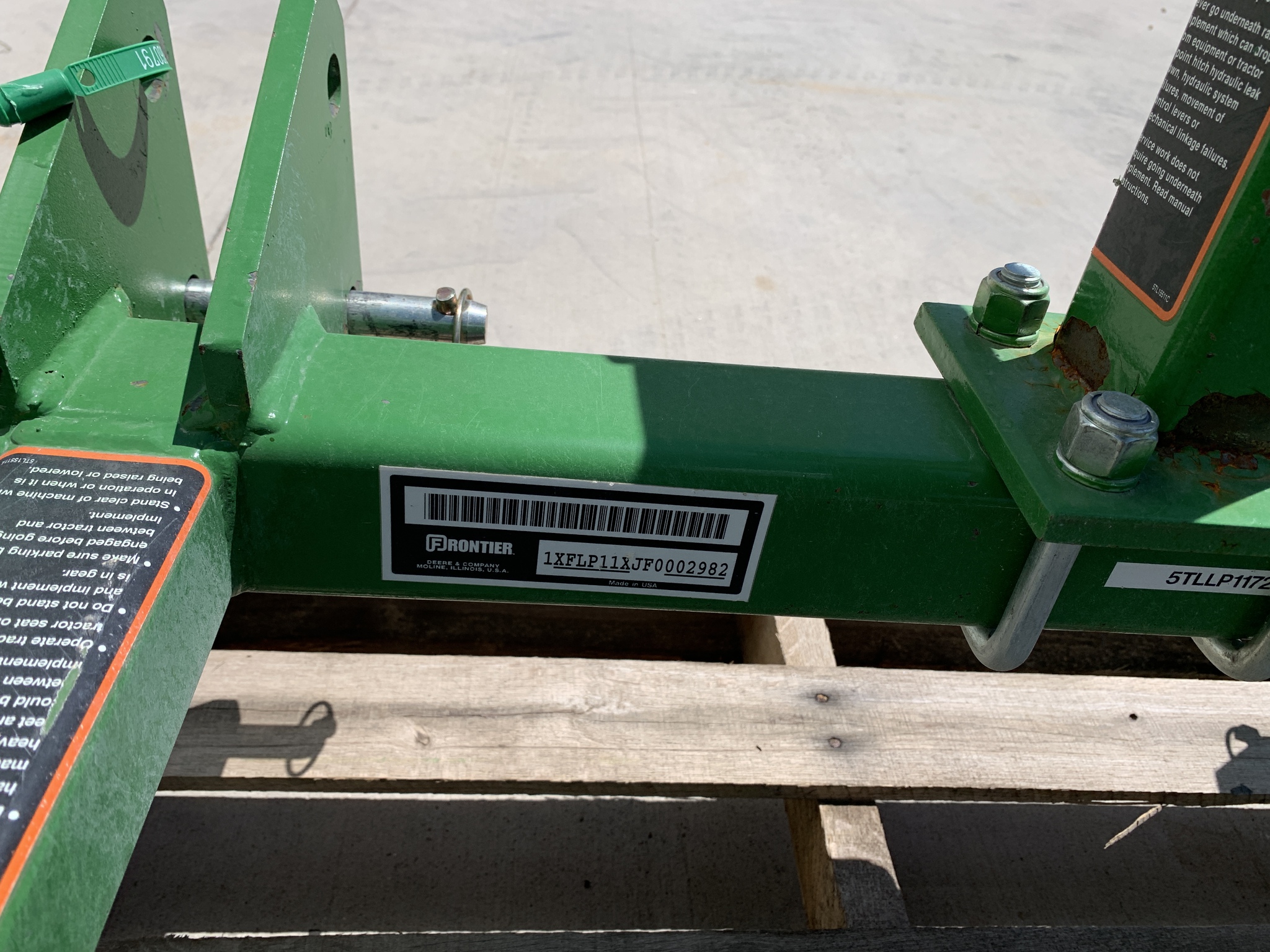 2015 Frontier LP1172 Image 7