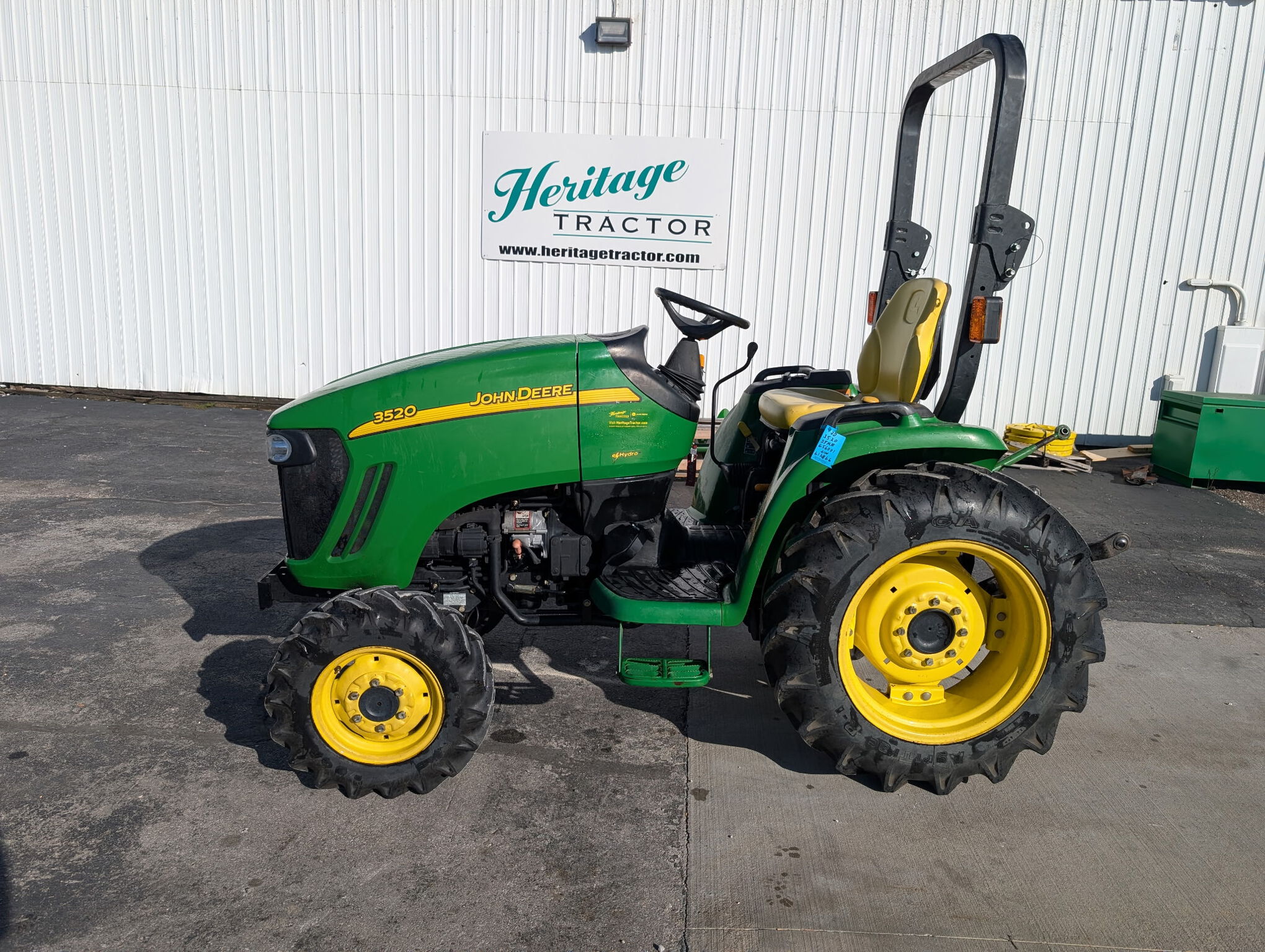  2010 John Deere 3520 at Heritage Tractor in Lamar, MO