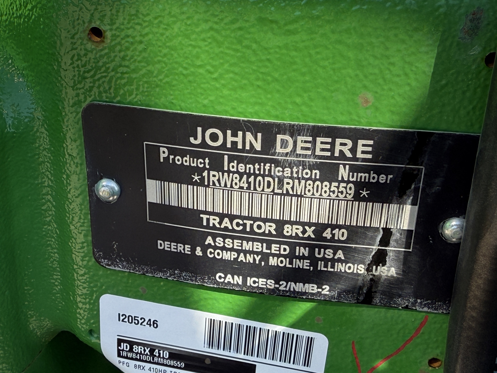 2024 John Deere 8RX 410 Image 49