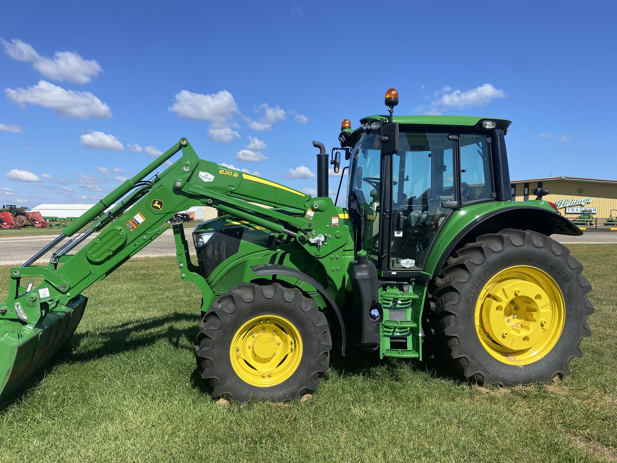  2024 John Deere 6130M at Heritage Tractor in Lacon, IL