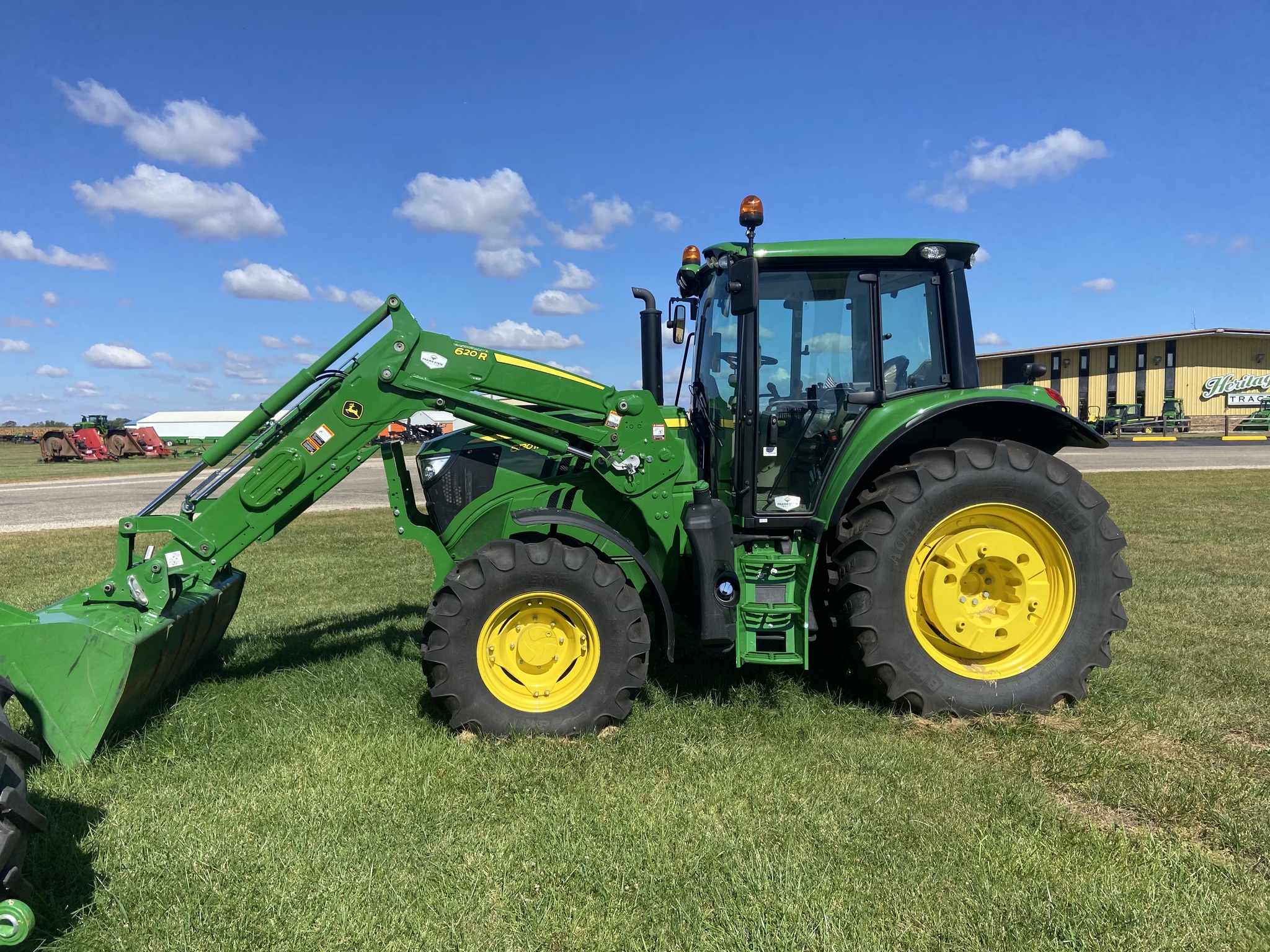  2024 John Deere 6130M at Heritage Tractor in Lacon, IL