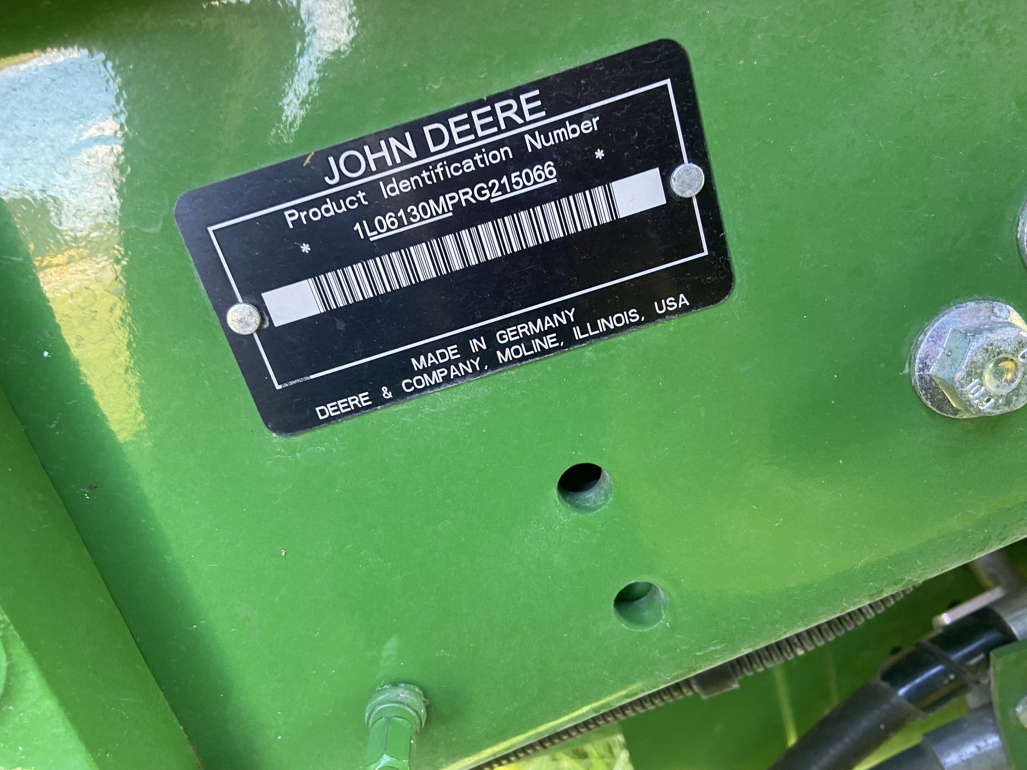  2024 John Deere 6130M at Heritage Tractor in Lacon, IL