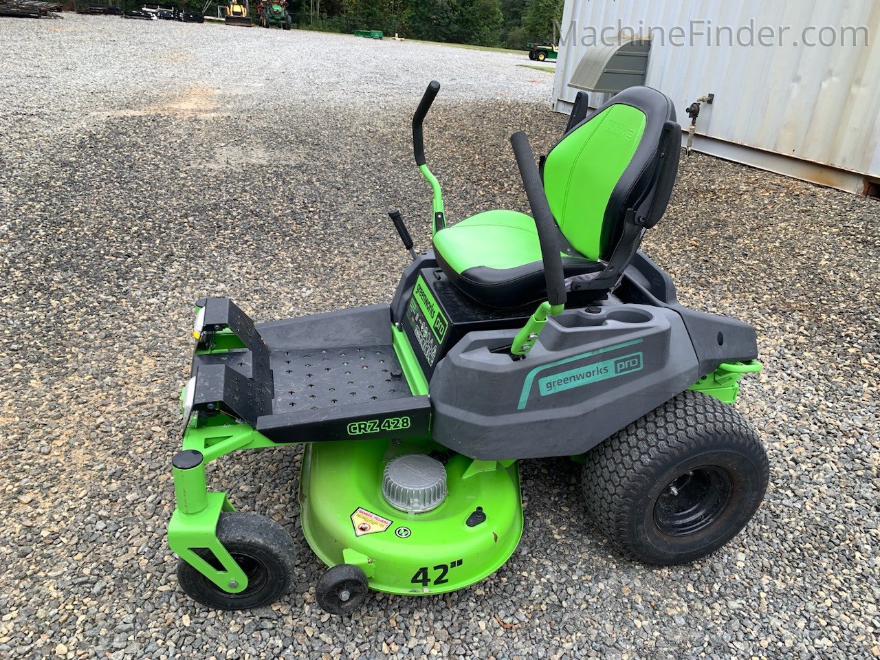 2022 Greenworks CRZ428 | Nullpöörderaadiusega murutraktorid