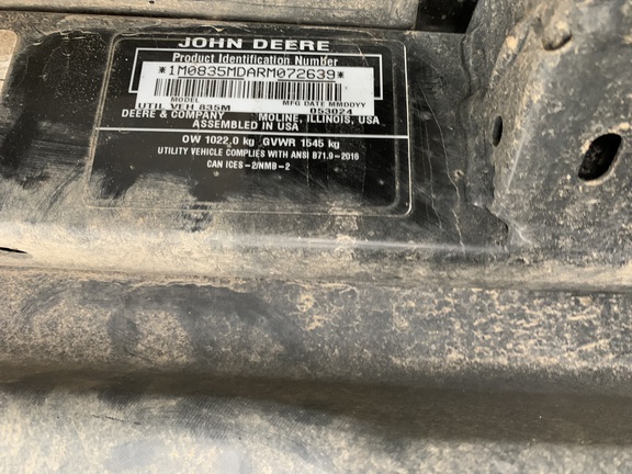 Photo of 2024 John Deere XUV 835M